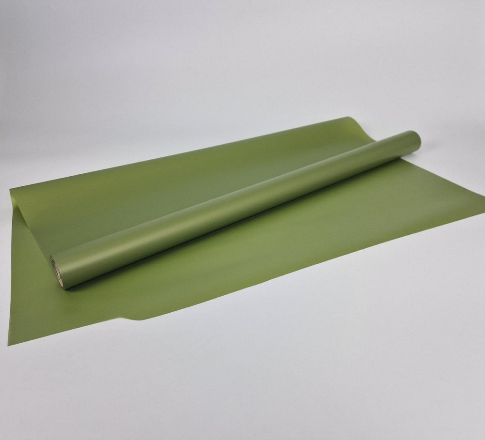 Рулон 10 м тонированый матовый (7) пленка для цветов (h660) №33 Зелёный (1 шт) Харьков - изображение 1