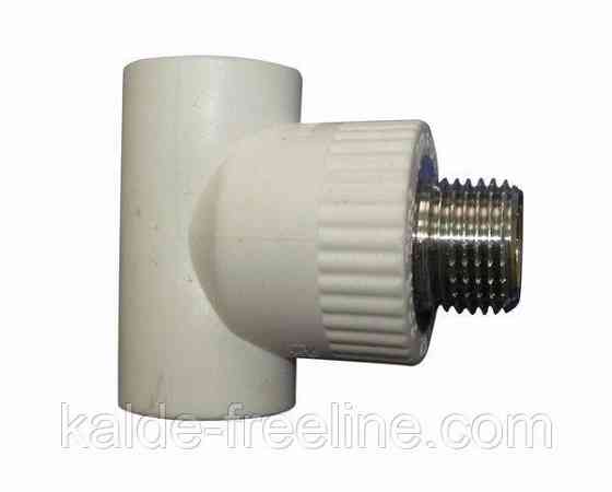 Тройник резьба наружная Kalde ТРН ∅ 40х5/4