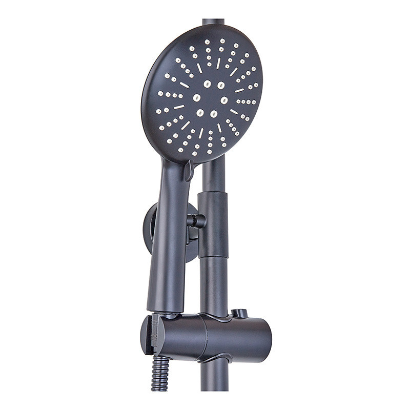 Душова колона Champion SAP-009-J з змішувачем, нержавіюча сталь, чорна (CH6164) Харків - фото 3