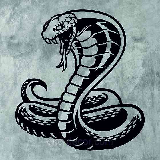 Декоративне настінне Панно «Кобра», Декор на стіну Київ