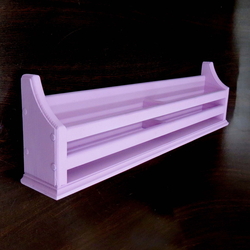 Настенная книжная полка 