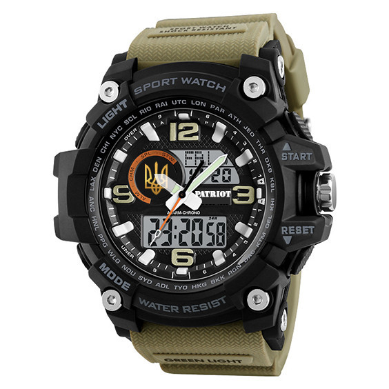 Patriot 012BKKHUAGD Тризуб золото Чорні з хакі + Коробка SBR Київ - фото 2