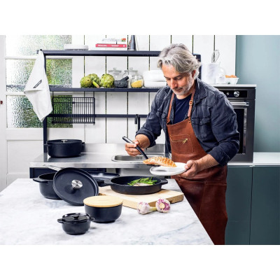 Сковорода KitchenAid Matte Oven-to-table гриль 26 см (CC004600-001) Вінниця - фото 4