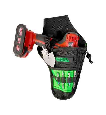 Сумка поясна для інструментів MASTERTOOL КОБУРА 300х190 мм 8 кишень 1680 DEN 79-1931 Коломия