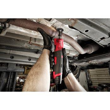 Аккумуляторная цанговая прямошлифмашина M12FDGS-422B FUEL MILWAUKEE (акум 2Аг, аккум. 4Аг, зарядное устройство, лаванда 6 мм, цанга 8 м Одесса - изображение 9