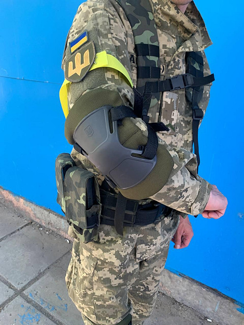 Налокотники тактичні міцні захисні (я виробник) Дніпро - фото 1