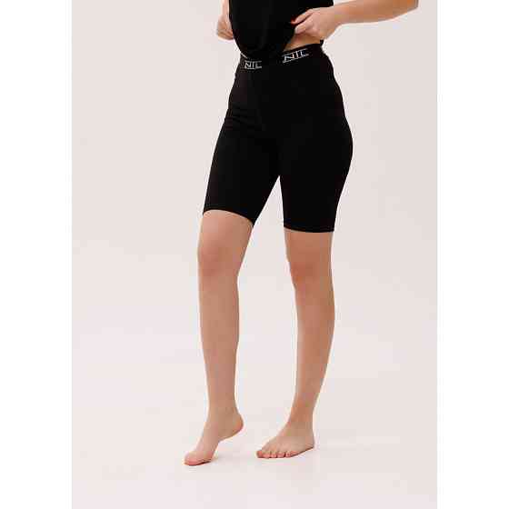 Лосини Велосипедки жіночі Наталюкс 47-2521 XS, S, M, L, XL, XXL, 3XL, Чорний Київ