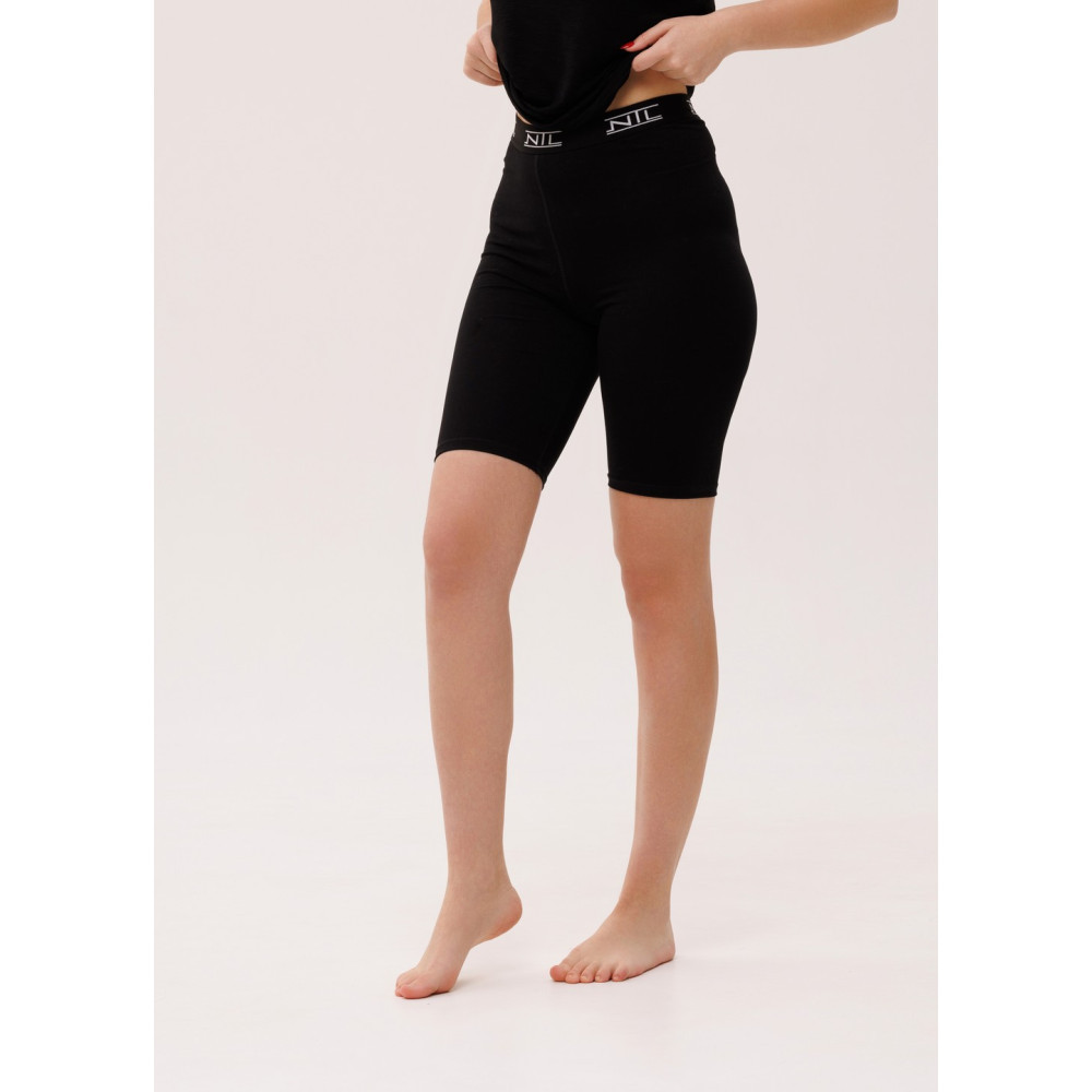 Лосини Велосипедки жіночі Наталюкс 47-2521 XS, S, M, L, XL, XXL, 3XL, Чорний Київ - фото 3