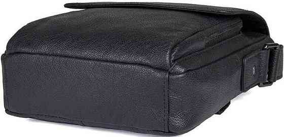 Сумка Vintage 14545 из натуральной кожи Черная Киев