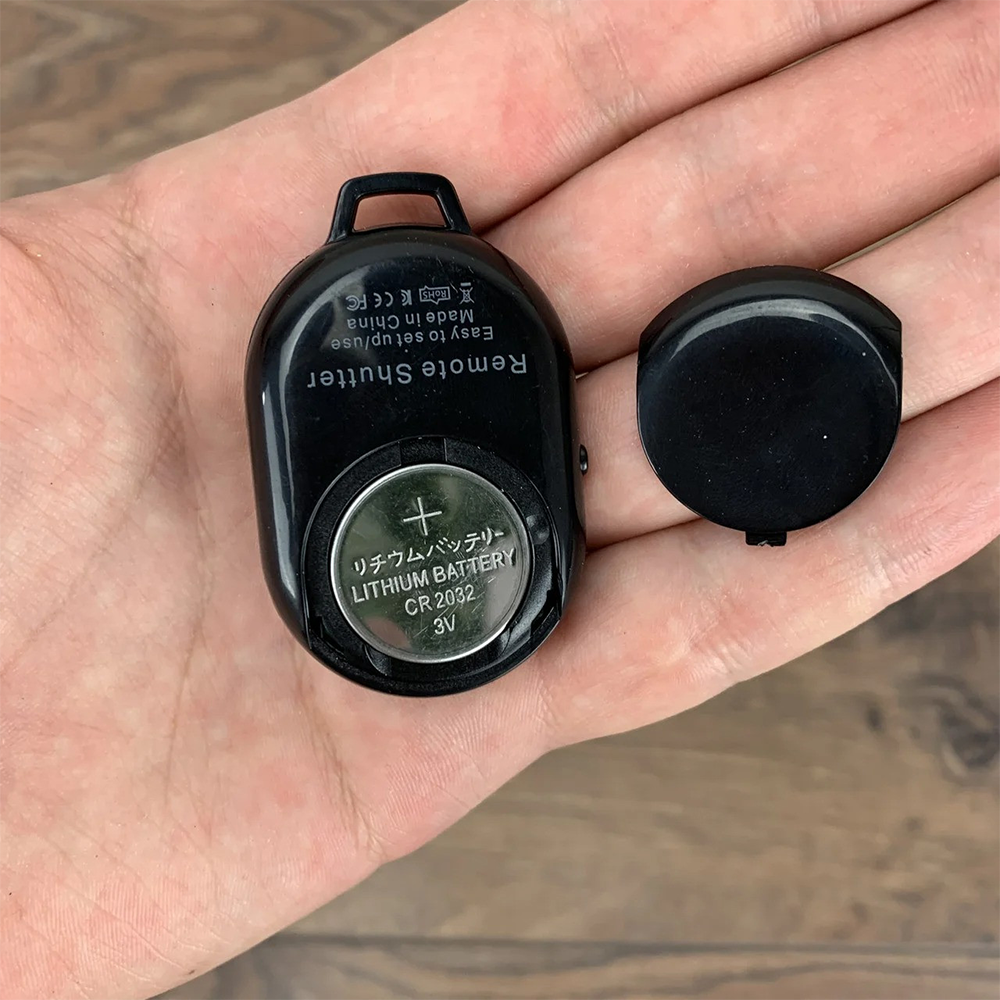 Селфі пульт для телефону Bluetooth, Чорний / Кнопка для селфі дистанційного керування Київ - фото 4