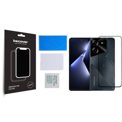 Скло захисне BeCover Tecno POVA 5 (LH7n) Black (710031) Вінниця - фото 4