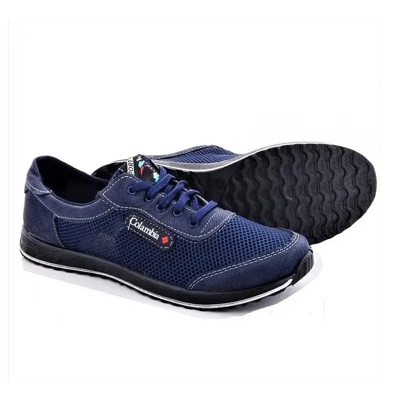 Кросівки Чоловічі Сіточка Сині Літні (розміри: 41) Відео Огляд Дніпро - фото 1