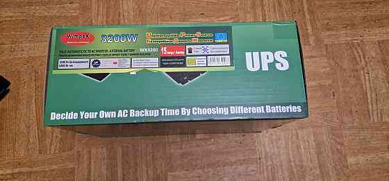 ДБЖ Перетворювач напруги автомобільний Wimpex WX 3200 USB, інвертор з UPS і зарядкою 1000Wat Одеса