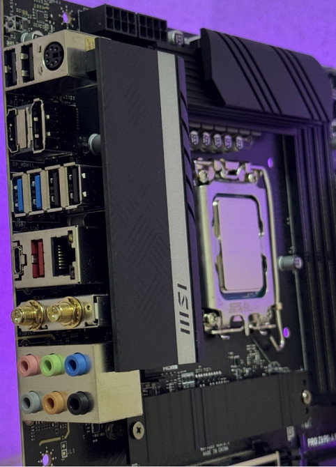 Комплект Z690 Msi, i5 14400 материнская плата, процессор. Киев - изображение 1