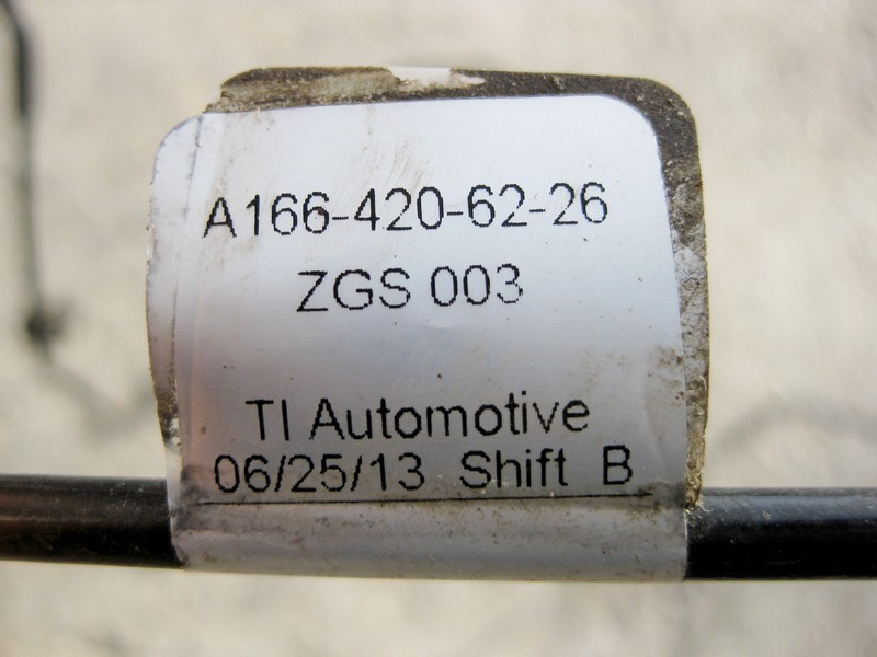 Mercedes-Benz  A1664206226 Гальмівна трубка від блоку ABS до переднього правого колеса ML W166 GL X166 Одесса - изображение 2