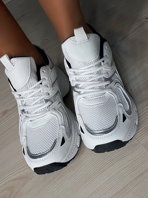 Кросівки жіночі Navigator 4-1 комбіновані сітка зі вставками білі , 38, 23,5 см Київ - фото 15