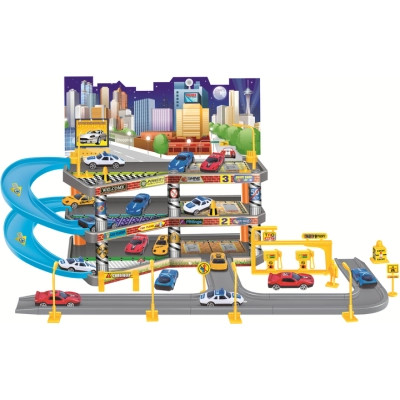 Игровой набор Playset складной паркинг в комплекте с 4 машинками GARAGE (3858894672479) Винница - изображение 2