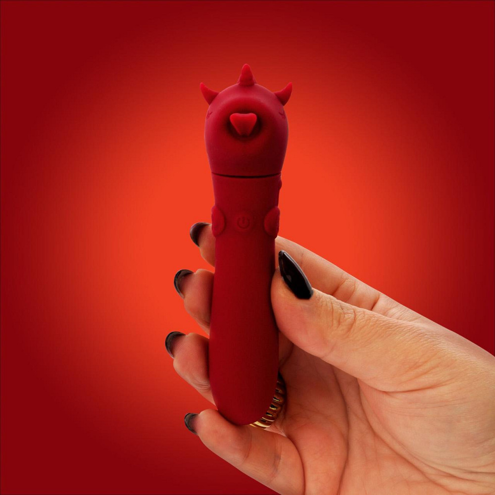 Вібратор-єдиноріжка Unihorn USB Bullet – Blaze Diablo віброкуля, USB-зарядка, 10 режимів Sex Aura Київ - фото 7