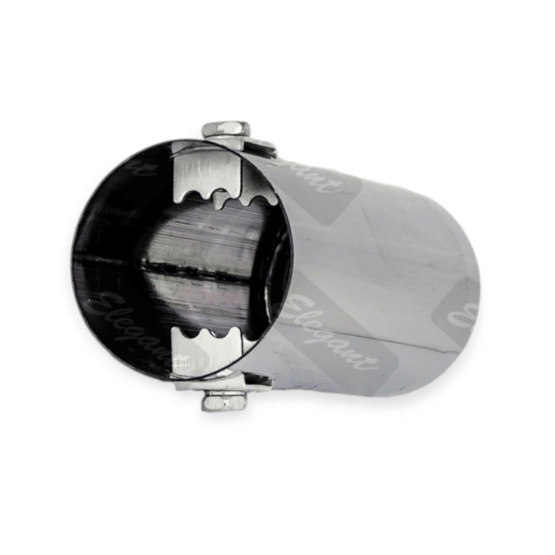 Насадка на глушник хром d 51мм, l 105мм, зовнішні 51мм (0091) Мукачево - фото 2