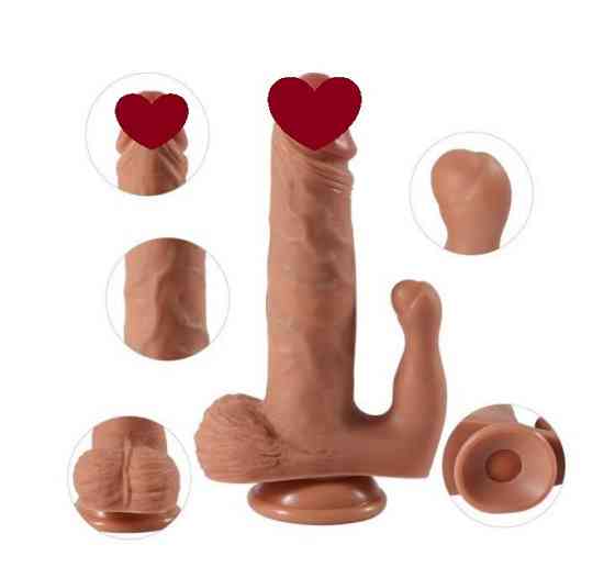 Вибратор с двойной стимуляцией и с 20 режимами вибрации Brody vibrating Sex Aura Киев