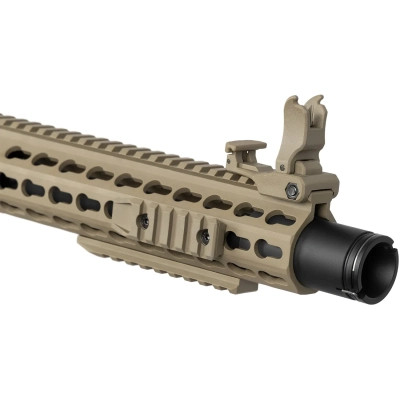 Гвинтівка страйкбольна Evolution Recon 10" Amplified Carbontech AEG Tan (SL-1006T) Вінниця - фото 6