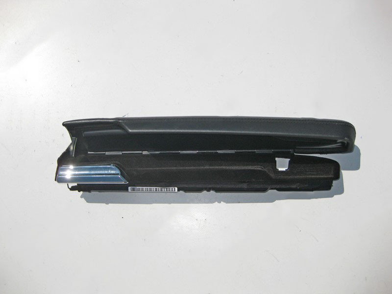 Mercedes-Benz  A2217201495 9E43 Чорний шкіряний підлокітник передньої правої дверної картки S-Class W221 Одесса - изображение 2