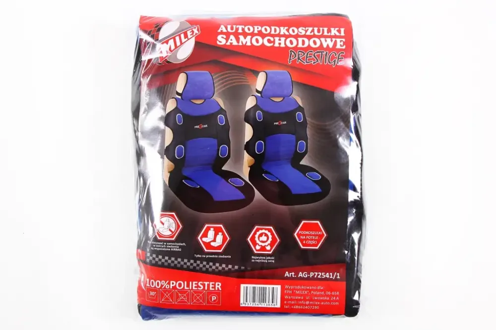 Чехли на сідниці майки Milex Prestige передні синій (2 шт). Вінниця - фото 2