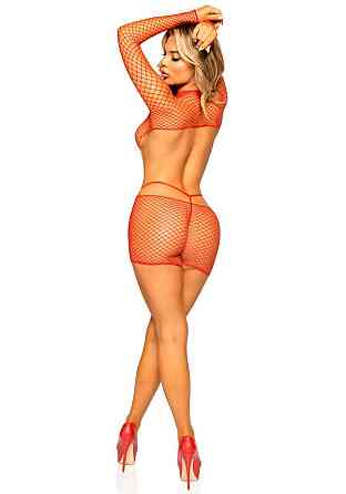 Leg Avenue Cut Out mini dress OS Red Sex Aura Київ