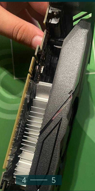 Відеокарта: Gigabyte GeForce GTX 1650 4Gb. 285mm .на 120mm. на 35mm Київ - фото 4