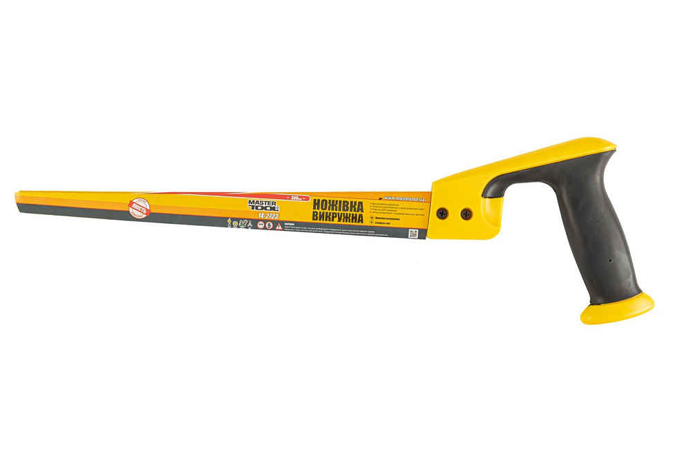 Ножівка викружна MASTERTOOL 8TPI MAX CUT 300 мм загартований зуб 3-D заточування поліроване 14-2723 Коломия - фото 6