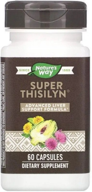 Підтримка печінки (розорогопша) Nature's Way Super Thisilyn 60 капсул Київ - фото 1