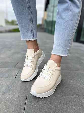 EMELI Кросівки жіночі EMELI 011/8 бежеві (весна-осінь, шкіра натуральна) (5019) 36-41 Коломыя