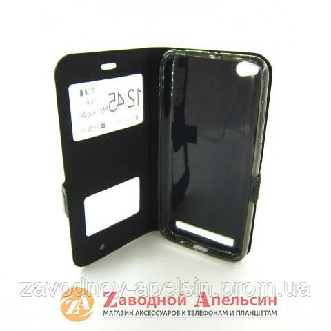 Чохол книжка Xiaomi Redmi 5A Smart Case black Одеса - фото 3