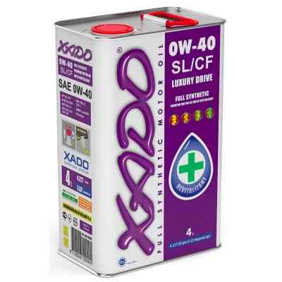 Моторна олива Xado 0W-40 SL/CF (ж/б 4 л) (XA 20202) Вінниця