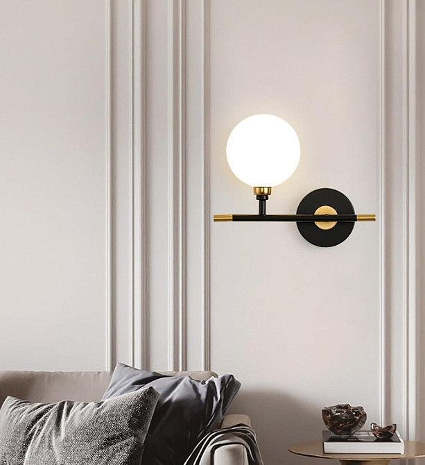 Бра настінне BD605-1 BK+Copper Коломия - фото 1