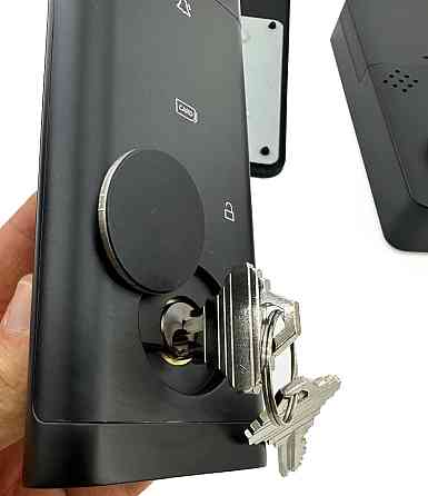 PES One Black розумний біометричний кодовий замок Київ
