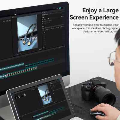 Кабель мультимедийный miniDisplayPort M to Mini DisplayPort M 2.0m V1.4 8K60Hz blue Vention (HCGLH) Винница