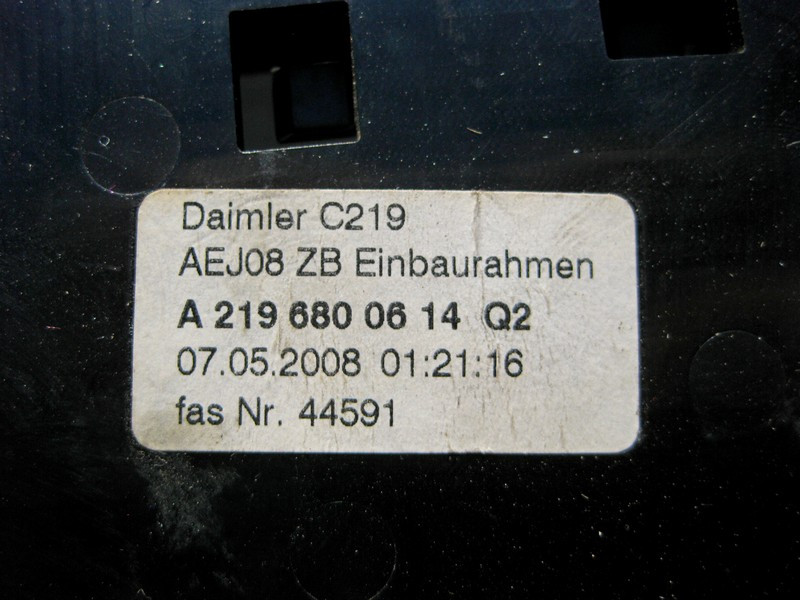 Mercedes-Benz  A2196800614 Утримувач - ящик CD ченджера CLS C219 Одеса - фото 3