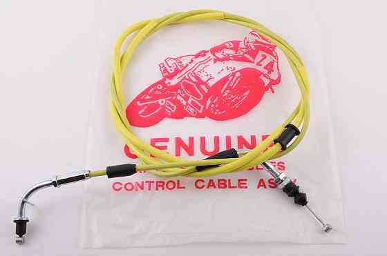 Трос газу скутер 4 Т китай 50 (гайка-пластинка) (, жовтий) Мукачево