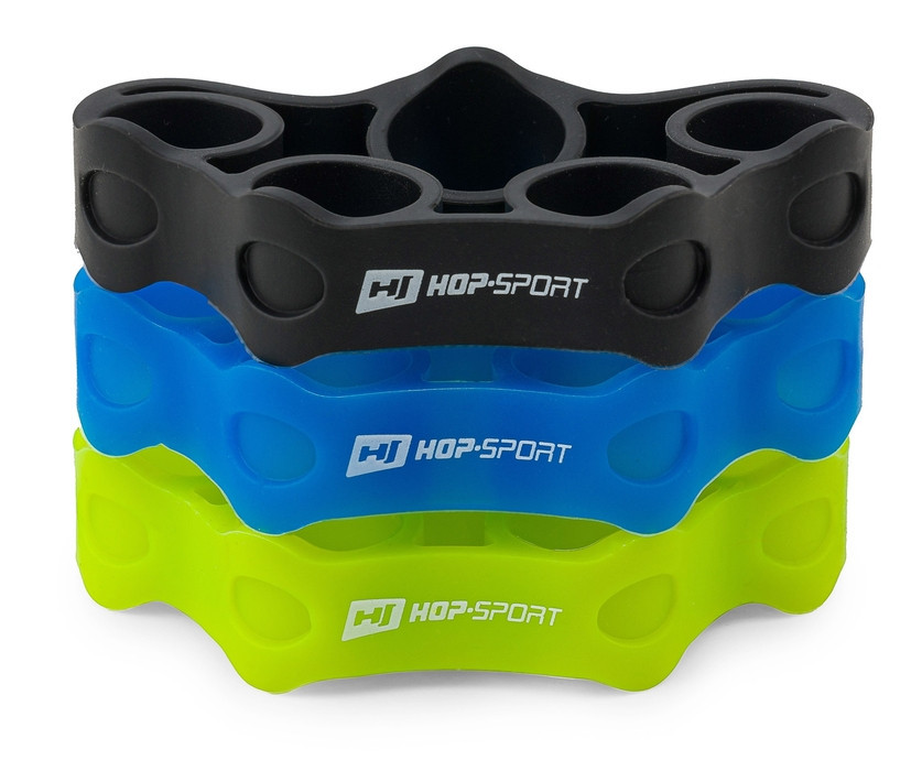 Набор эспандеров для тренировок пальцев рук фитнес реабилитация и улучшение хвата рук Hop-Sport HS-S003FT размер S Киев - изображение 10