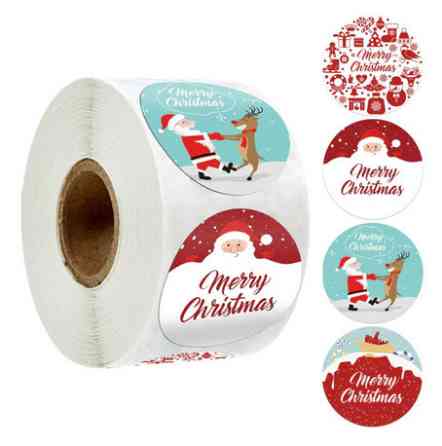 Стикеры наклейки декоративные Marry Chrismas Киев