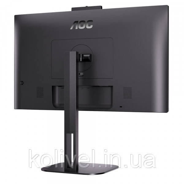 TFT 23.8" AOC 24V5CW/BK, FHD, IPS, 75Гц, 1 мс, HDMI, DP, USB-C, webcam, USB-hub, HAS, Pivot, колонки Київ - фото 8