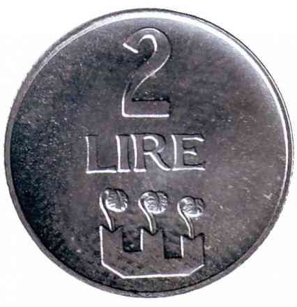 Святий. Монета 2 ліри. 1972 рік, Сан-Марино. UNC Полтава