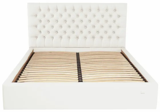 Кровать Двуспальная Cambridge Comfort 160 х 190 см Fly 2200 С подъемным механизмом и нишей для белья Белый Киев