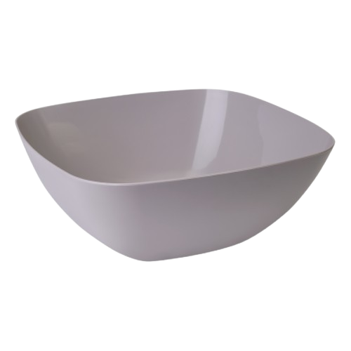 Салатник 24*24*9,5см пластик какао Алеана Житомир