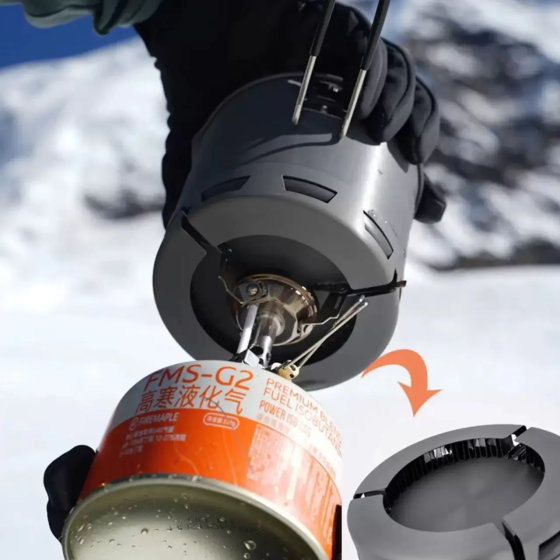 Котелок туристический Fire Maple Petrel Ultralight Pot G2 (750мл) с теплообменным элементом Винница