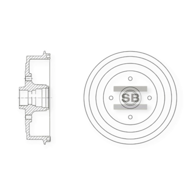 Барабан Ланос ,Nexia 1,4-1,6 зі ступицею (HI-Q) гальмівний Мукачево - фото 2