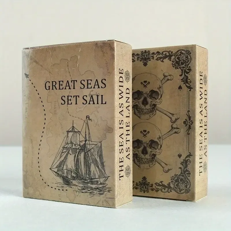 Игровые карты в пиратском стиле | Глянцевые, старинный стиль, плотная бумага Киев - изображение 2