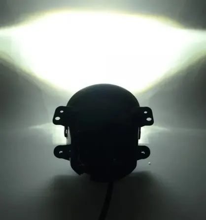 LED фари протитуманні 3.5 дюйм Nissan Leaf / 90mm ДХО з ангельськими вічками Харків