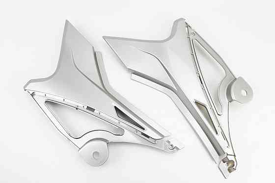 X-Road 200-250 пластик - бічний середній лів., прав. к-кт 2шт, СІРИЙ Киев